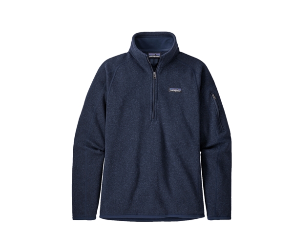 Patagonia Womens Better Sweater 1/4 Zip - New Navy